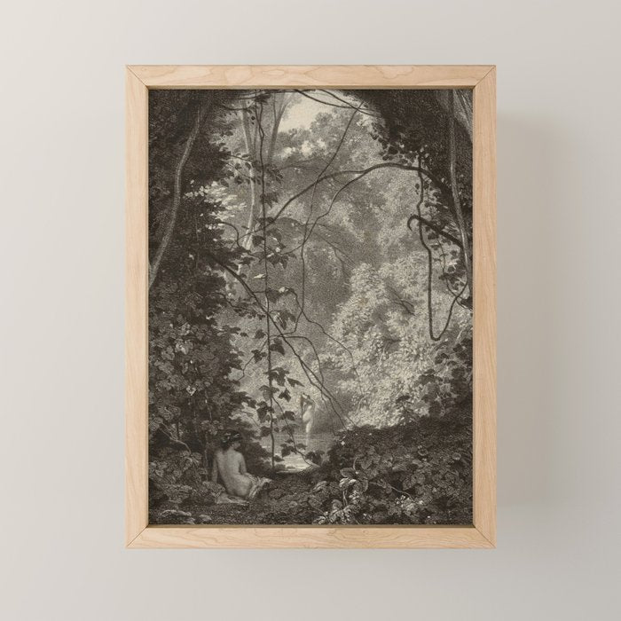 Forest Sirens Mini Art Print Gallery Image 1