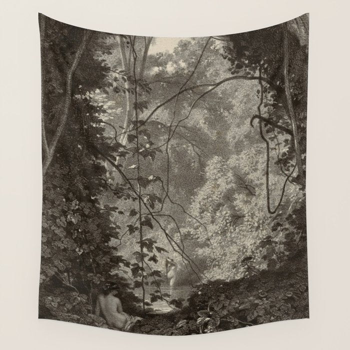 Forest Sirens Wall Tapestry Gallery Image 4