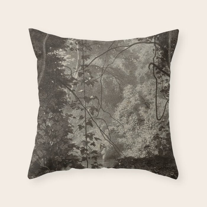Forest Sirens Throw Pillow Gallery Image 6