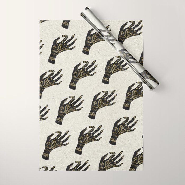 Palmistry Wrapping Paper Gallery Image 1