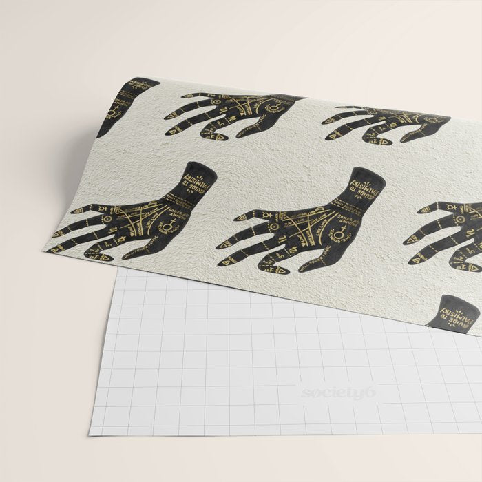 Palmistry Wrapping Paper Gallery Image 2