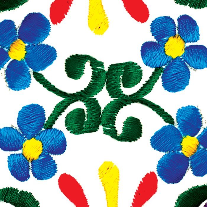 Mexican Red Fiesta of Flowers  Coffee Mug Gallery Image 2