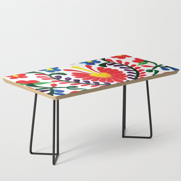 Mexican Red Fiesta of Flowers  Coffee Table Gallery Image 1