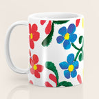 Mexican Red Fiesta of Flowers  Coffee Mug Gallery Image 3