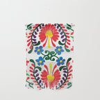 Mexican Red Fiesta of Flowers  Wall Hanging Gallery Image 1