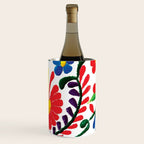 Mexican Red Fiesta of Flowers  Wine Chiller Gallery Image 3