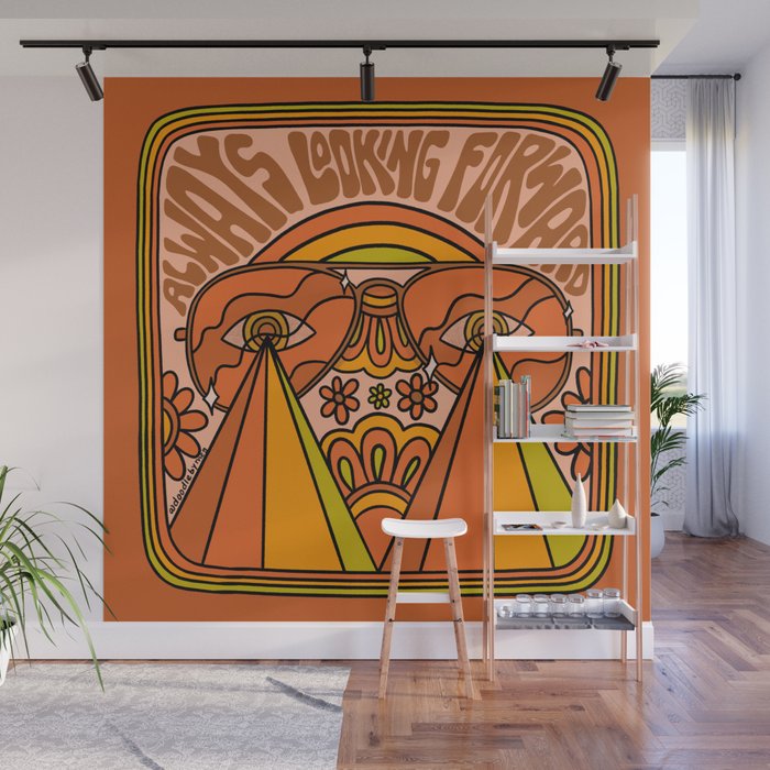 Always Looking Forward Wall Mural Gallery Image 1