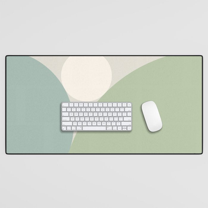 Circular Abstract VI Desk Mat Gallery Image 1