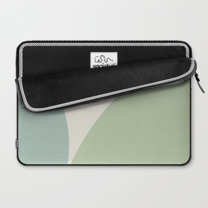 Circular Abstract VI Laptop Sleeve Gallery Image 2