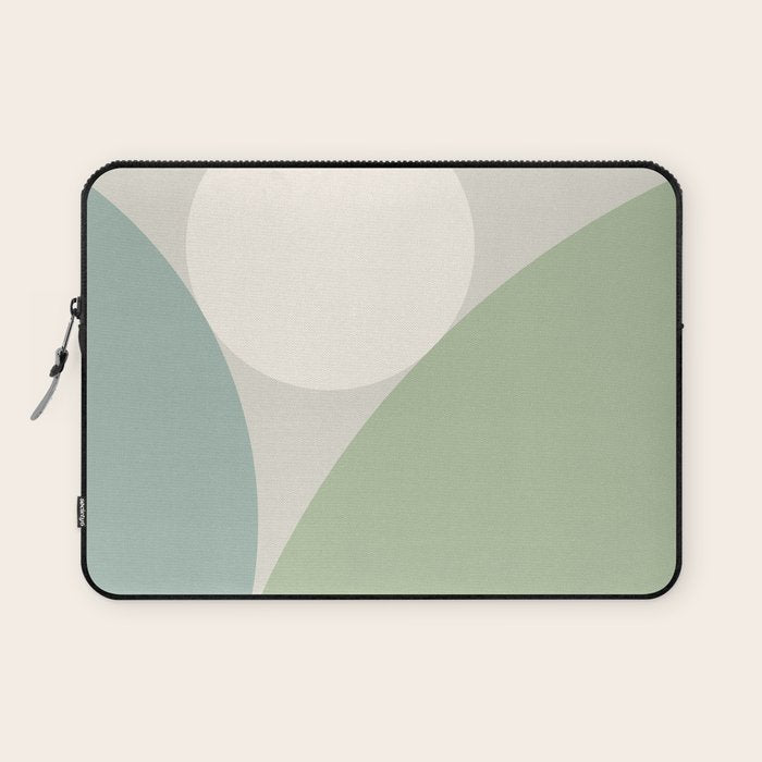 Circular Abstract VI Laptop Sleeve Gallery Image 1