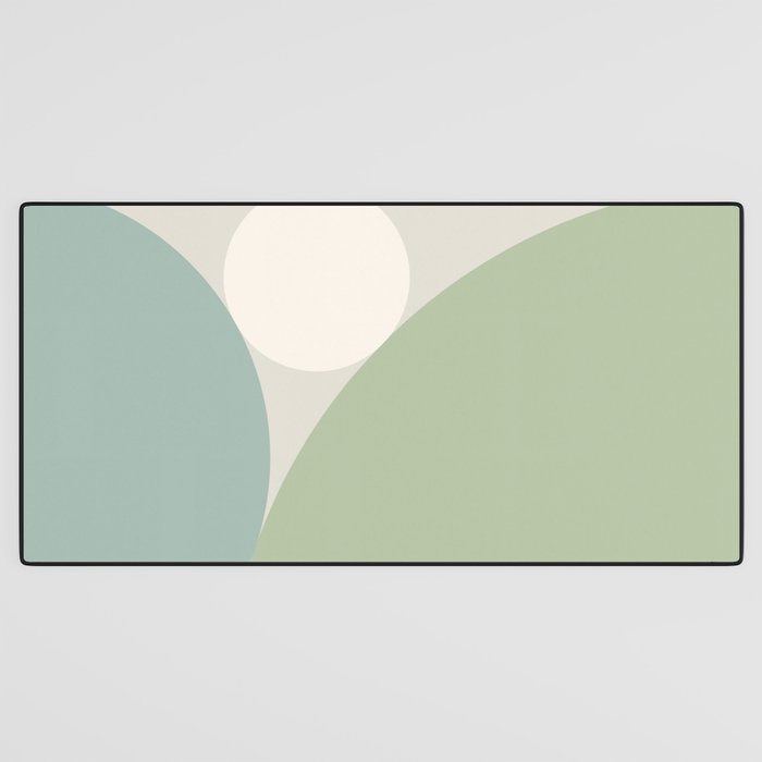 Circular Abstract VI Desk Mat Gallery Image 3