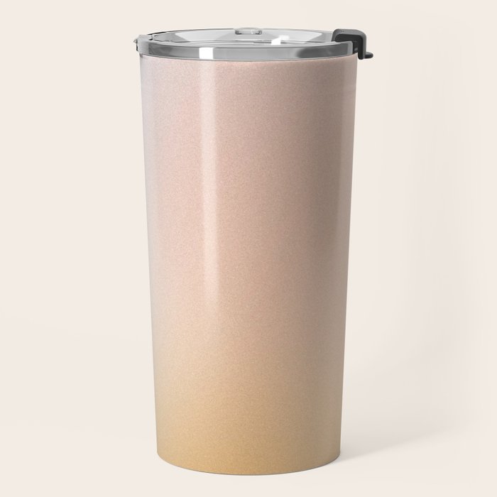 Abstract pastel blurred ombre #5 Travel Mug Gallery Image 2