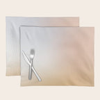 Abstract pastel blurred ombre #5 Placemat Gallery Image 1