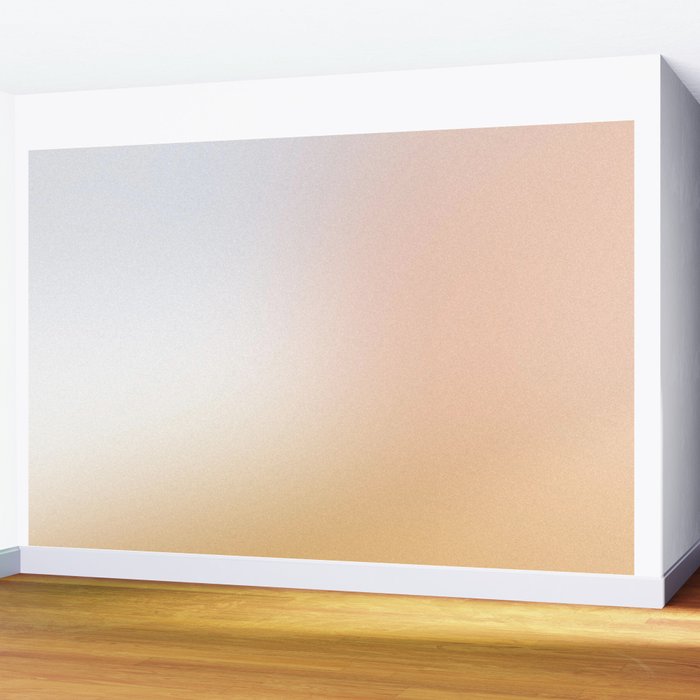 Abstract pastel blurred ombre #5 Wall Mural Gallery Image 2