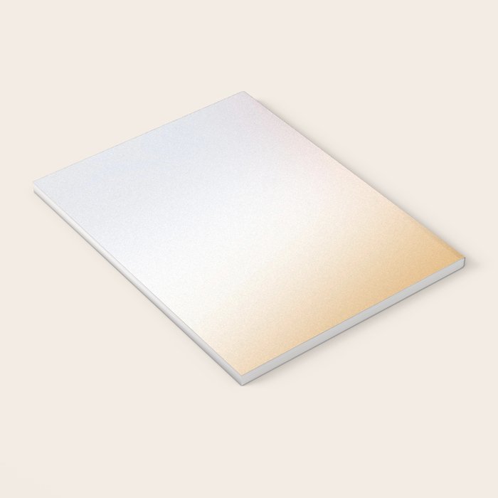 Abstract pastel blurred ombre #5 Notebook Gallery Image 3