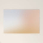 Abstract pastel blurred ombre #5 Welcome Mat Gallery Image 1