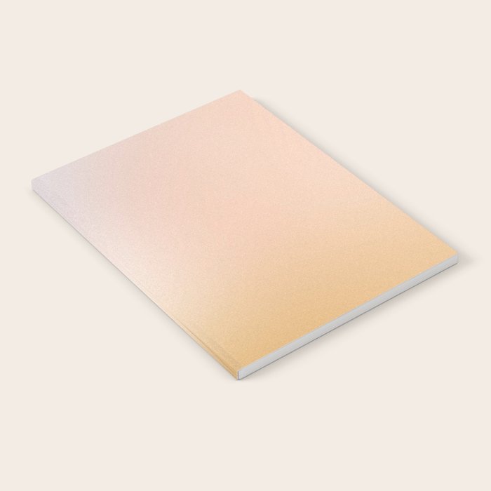 Abstract pastel blurred ombre #5 Notebook Gallery Image 2