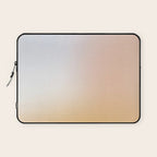 Abstract pastel blurred ombre #5 Laptop Sleeve Gallery Image 1