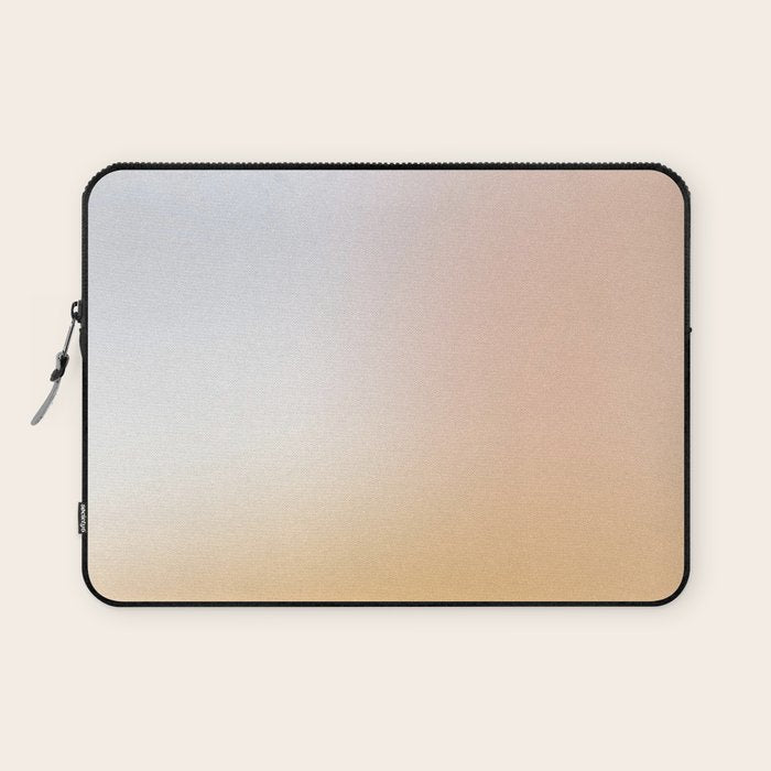 Abstract pastel blurred ombre #5 Laptop Sleeve Gallery Image 1
