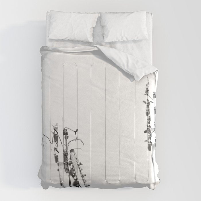 The Guitars (Black and White) Comforter Gallery Image 6