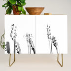 The Guitars (Black and White) Credenza Gallery Image 1