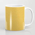 Lines III (Yellow) Coffee Mug Gallery Image 1