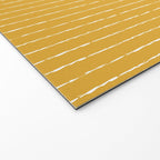 Lines III (Yellow) Welcome Mat Gallery Image 2
