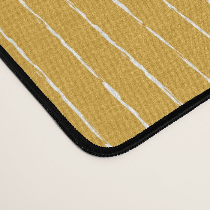 Lines III (Yellow) Desk Mat Gallery Image 4