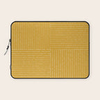 Lines III (Yellow) Laptop Sleeve Gallery Image 1