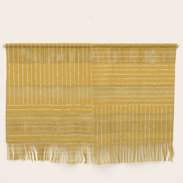 Lines III (Yellow) Wall Hanging Gallery Image 1