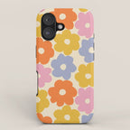 Simple Flower Pattern #1 iPhone Case Gallery Image 1