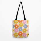 Simple Flower Pattern #1 Tote Bag Gallery Image 2