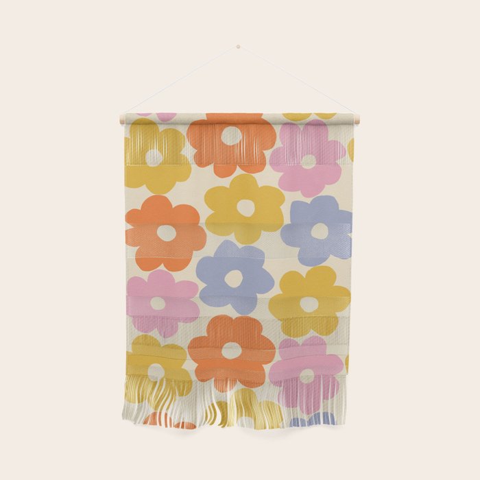 Simple Flower Pattern #1 Wall Hanging Gallery Image 1