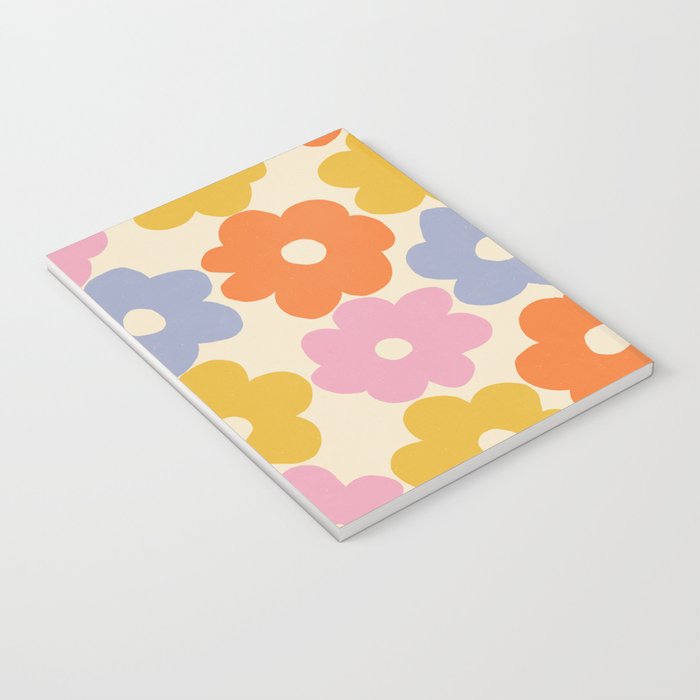 Simple Flower Pattern #1 Notebook Gallery Image 3