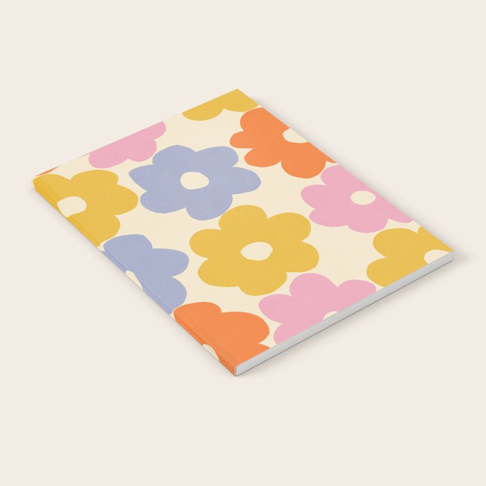Simple Flower Pattern #1 Notebook Gallery Image 2