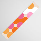 Liquid dot pattern 1 - yellow, orange, pink & white Table Runner Gallery Image 3