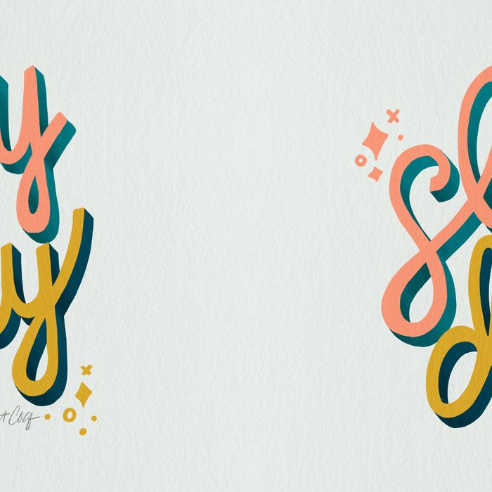 Slay the Day - Marigold & Blush Coffee Mug Gallery Image 2