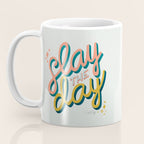 Slay the Day - Marigold & Blush Coffee Mug Gallery Image 3