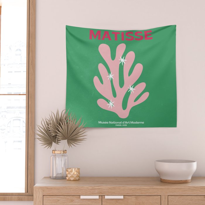 Bora Bora: Matisse Travel Colour Series 03 Wall Tapestry Gallery Image 2