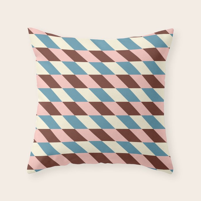 Graphic Stripes Throw Pillow Gallery Image 6