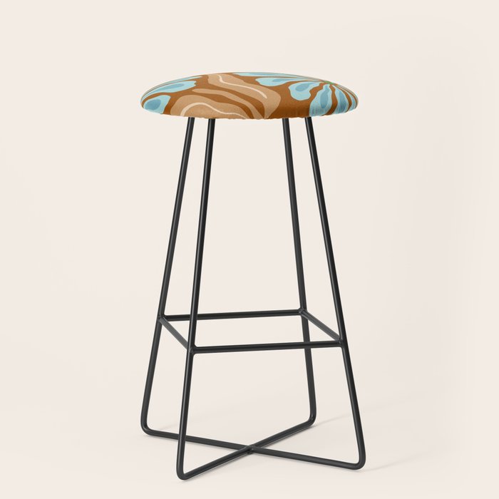 Amber Blooms Stool Gallery Image 1