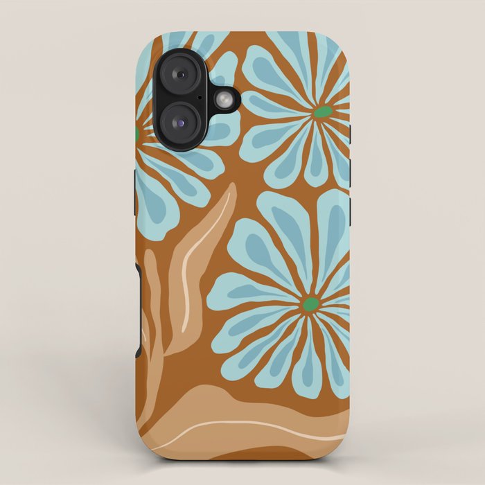 Amber Blooms iPhone Case Gallery Image 1