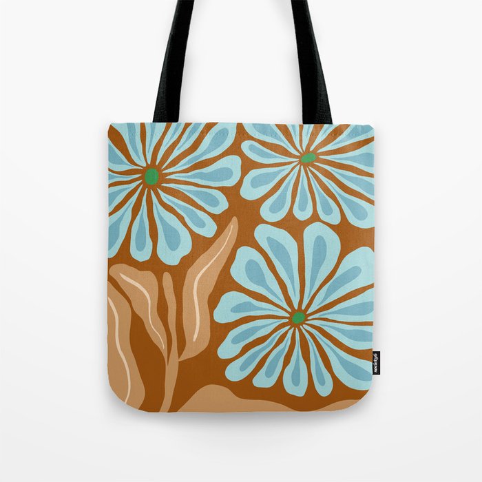 Amber Blooms Tote Bag Gallery Image 1