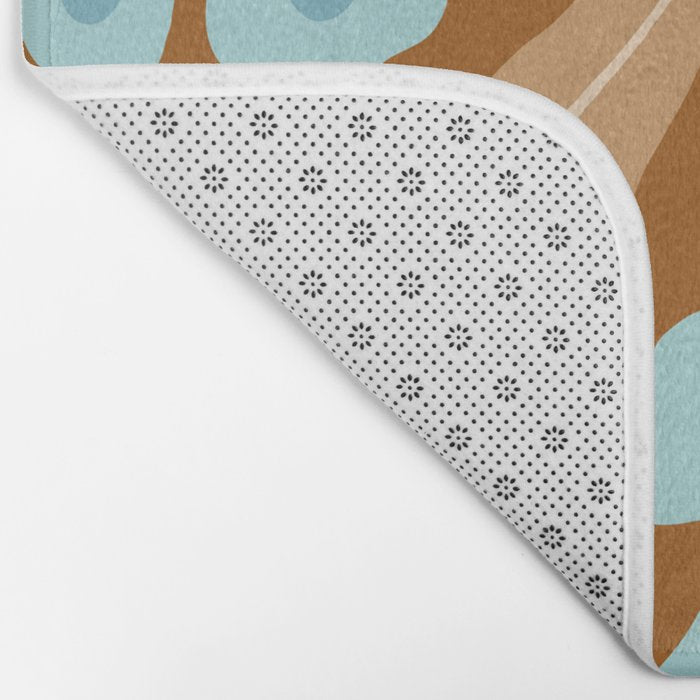 Amber Blooms Bath Mat Gallery Image 2