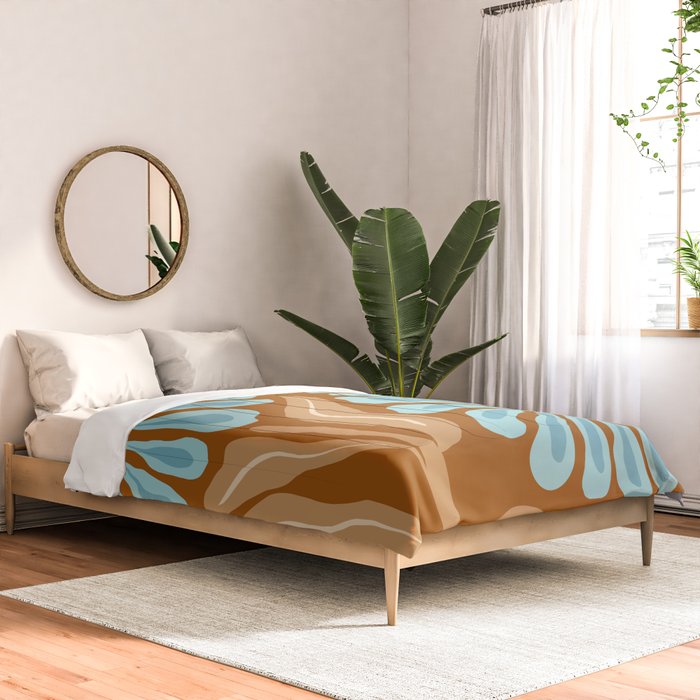 Amber Blooms Comforter Gallery Image 2