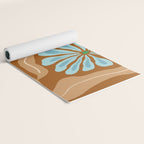 Amber Blooms Yoga Mat Gallery Image 2