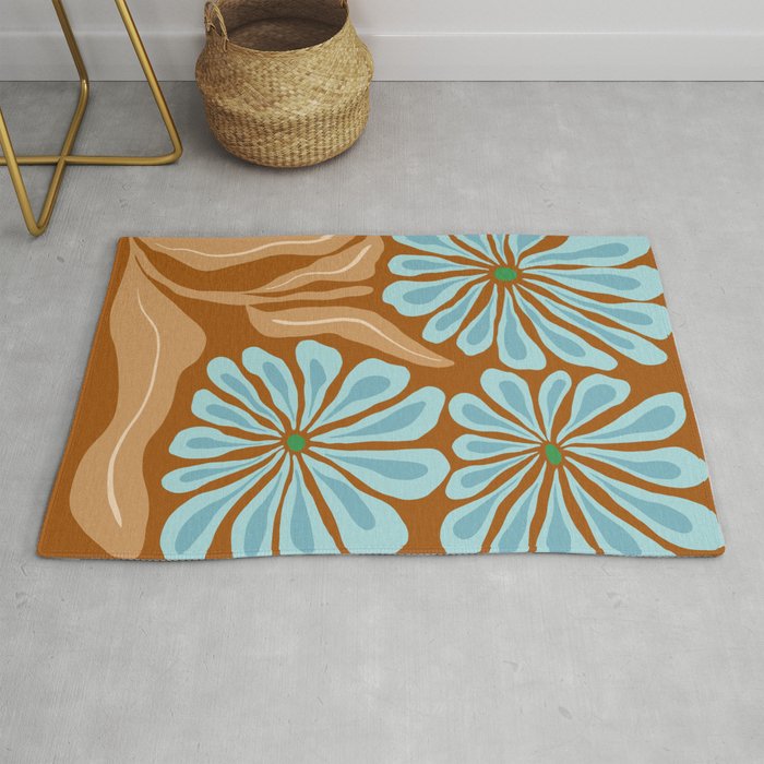 Amber Blooms Rug Gallery Image 1