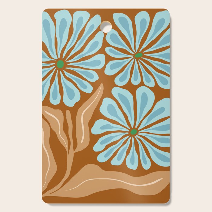 Amber Blooms Cutting Board Gallery Image 1