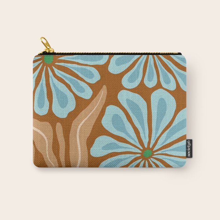 Amber Blooms Carry All Pouch Gallery Image 1