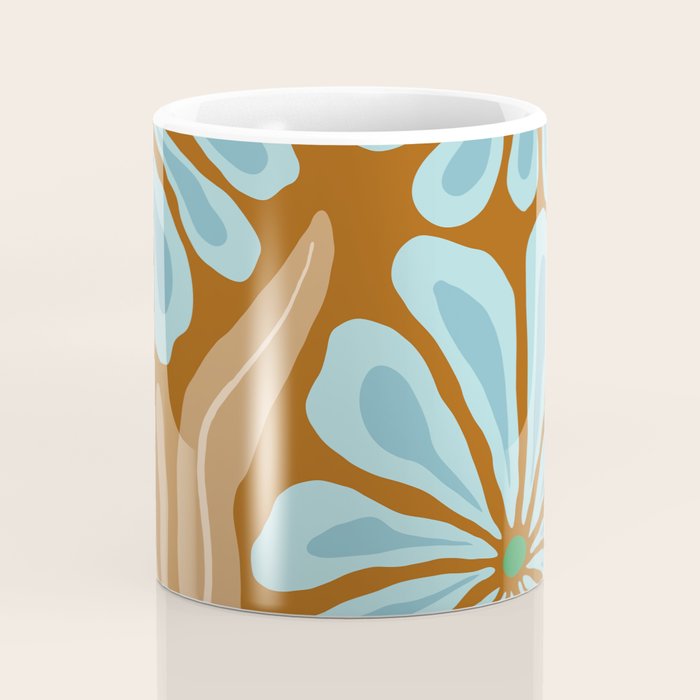 Amber Blooms Coffee Mug Gallery Image 4